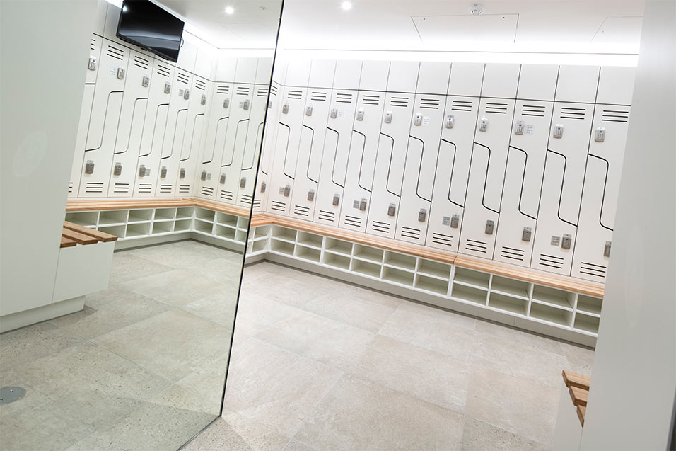 aurecon female locker room