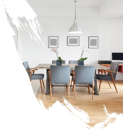 Dining area in a residental apartment