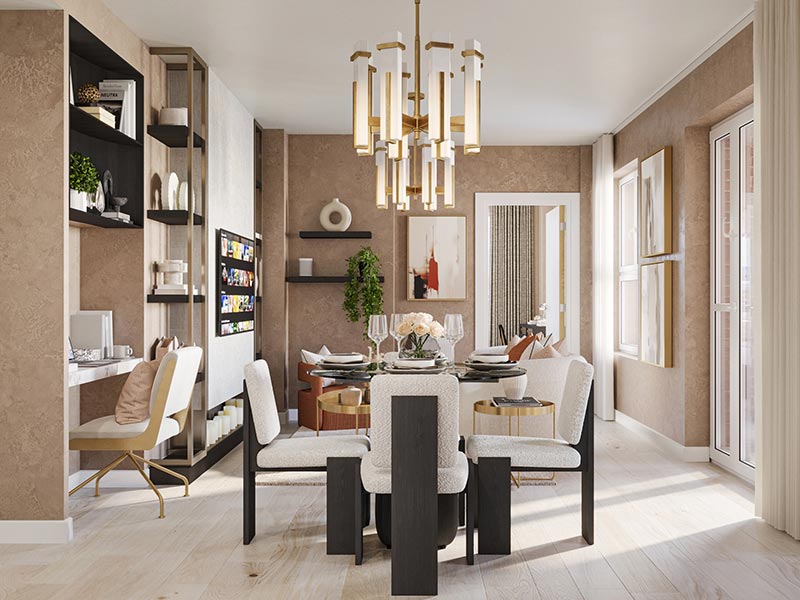 Bremondsey Living Dining room