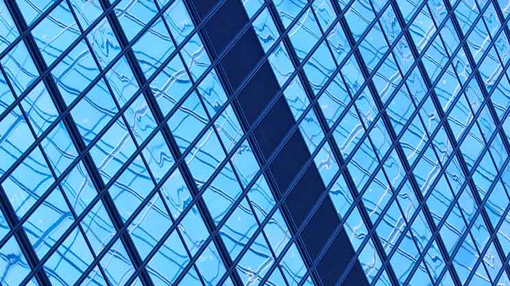 glass building