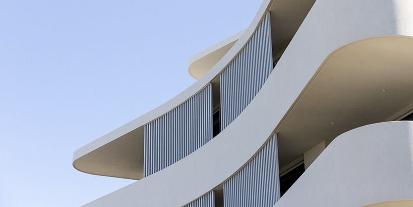 Modern building exterior