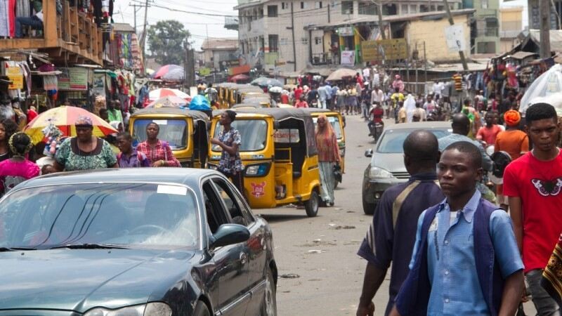 View of Ajegunle City Lagos