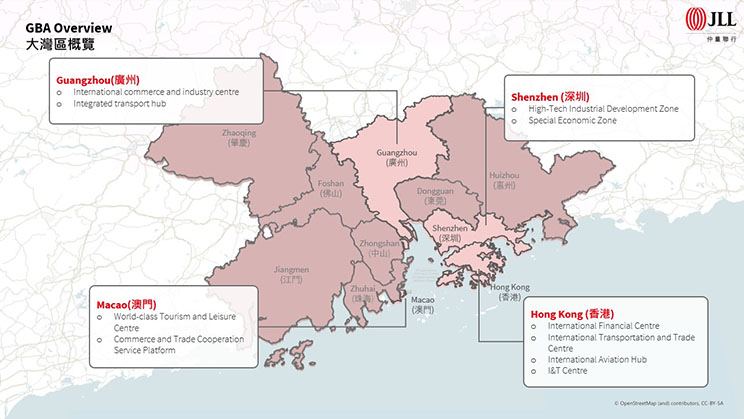 An overview of the Greater Bay Area